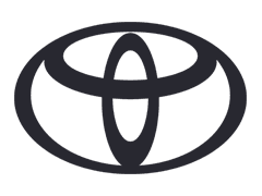 Car brand TOYOTA